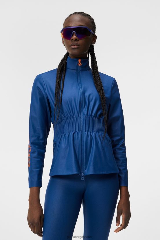 capa media de luz de luna finca azul mujer J.Lindeberg ropa 64N4HL1778